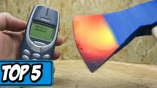 TOP 5 CRASH TEST NOKIA 3310