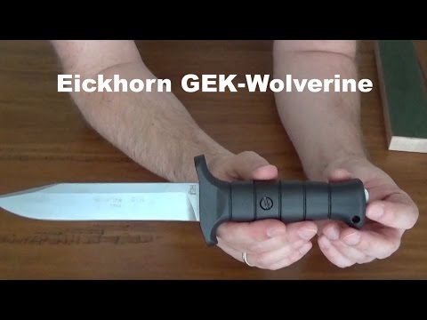 GEK Wolverine Test Teil 1 | Outdoor & Survival Knife made in Germany @janHodle