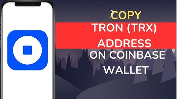 How to Copy Tron TRX Address on Coinbase Wallet