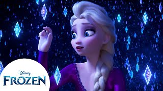 Elsa Se Comunica Con Los Espíritus Del Bosque Encantado | Frozen