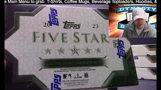 2023 Topps Five Star Baseball Card 8 Box Case Break #1   Sports Cards
