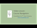 CosmoReady Video Lesson: Course Navigation