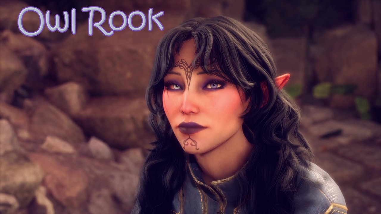 Dragon Age: The Veilguard - Owl Rook [Antivan Crow-Elf]
