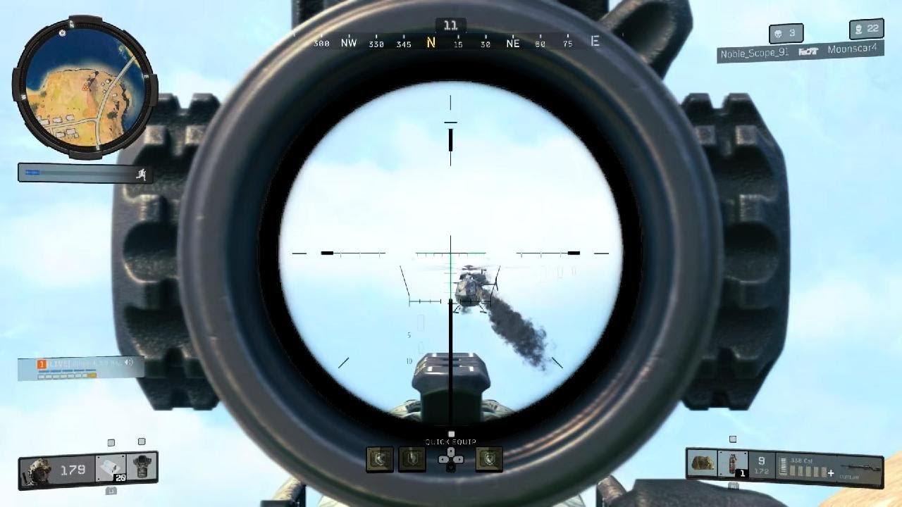 NO SCOPE SNIPER OUT OF CHOPPER‼️‼️ - YouTube
