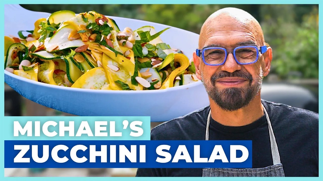 Michael Symon’s 5-Star Shaved Zucchini Salad 🌟 Symon’s Dinners Cooking Out