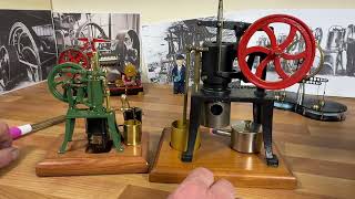 OKMO R01 and PM Research 12 Rider Ericsson Stirling Engine comparison Both Great
