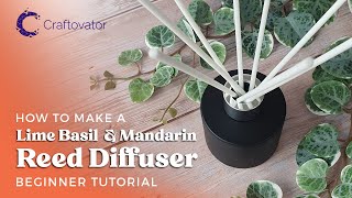 Beginners Guide -  Make Your Own Reed Diffuser in 4 Simple Steps!