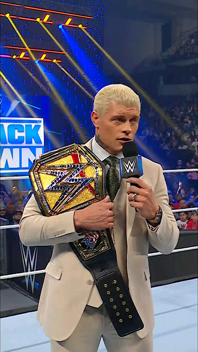 Sounds like Cody Rhodes is looking to make 2024 an even BIGGER year for himself... 👀