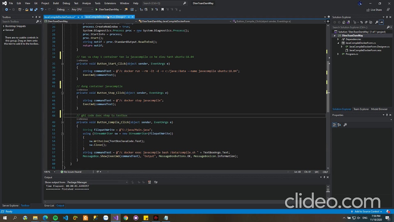 Simple Java compiler using Docker - YouTube