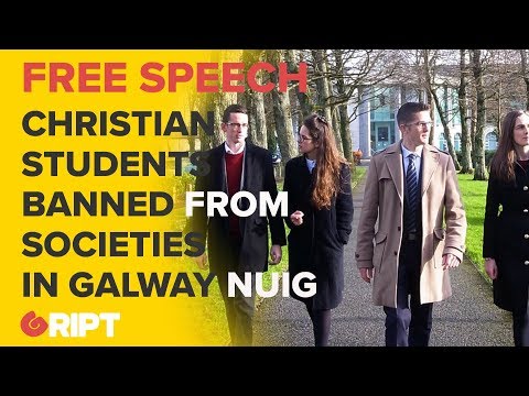 Burke VS NUIG: Christian students banned from joining societies on NUIG campus