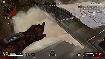 CLEARING HOUSE! Caustic Apex Legends test clip ep.1