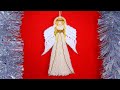 🎄👼Tutorial: Ángel de Macramé Decoración de Navidad 🎄👼