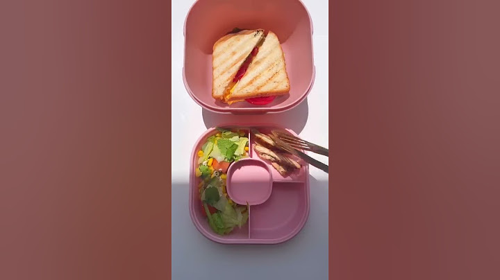 لانش بكس الدوام المتأخر😍 مشبع ولذيذ#lunchbox #lunchboxideas