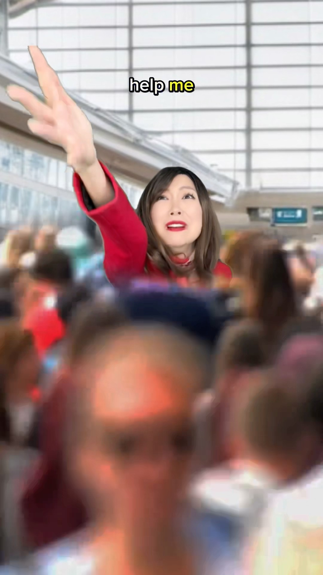 A tragic end during an airport rush ?