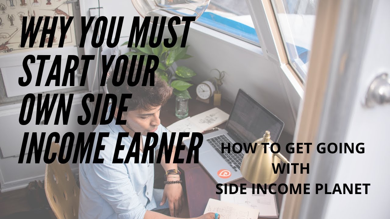 You must start your own side income earner | Create multiple streams of ...