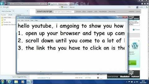 How To Record Your Computer Screen Using Camstudio 2.6 HD