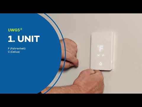 How to Setup/Reset the nJoy WiFi (UWG5) Floor Heating Thermostat Without the App - video from WarmlyYours