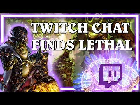 Savjz Hearthstone: Twitch chat finds lethal!