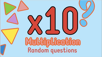 Multiplication Tables Check | Practice x10 Tables | Easy & Fun Maths EP. 10 #MTC