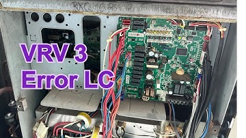AC troubleshooting at high floor | Error LC | VRV3