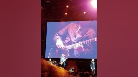 Sting in concert "Fields of Gold" at Oracle OpenWorld 2016 Pac Bell Park