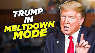 Trump Goes Into Meltdown Mode After Reporter Says His Influence Is Weakening