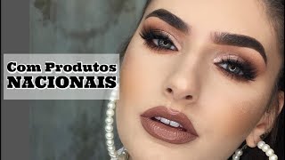 TUTORIAL PARA NOIVAS SE MAQUIAREM EM CASA | Por Tainara Reis