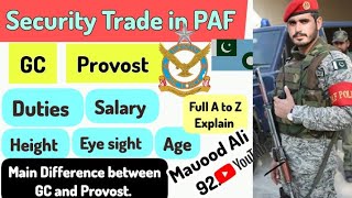 Join PAF as Security(GC, Provost)2024 Security Trade Join PAF as Security(GC, Provost)2024 Security Trade