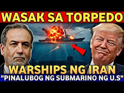 BARKO NG IRAN TINAMBANGAN ng Submarino ng U.S | IRAN Muling Nagbanta