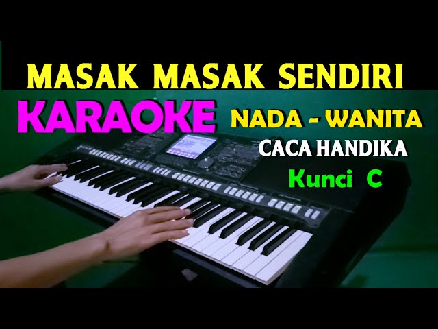 ANGKA SATU - Caca Handika | KARAOKE Nada Wanita ,HD class=