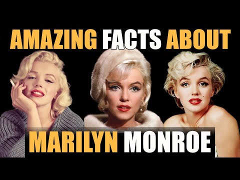 AMAZING FACTS ⭐ ABOUT MARILYN MONROE 🎬