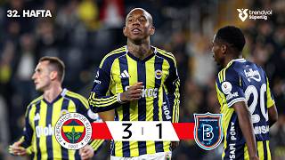 Fenerbahçe (3-1) Başakşehir - Highlights / Match Summary | Trendyol Süper Lig - 2025/26