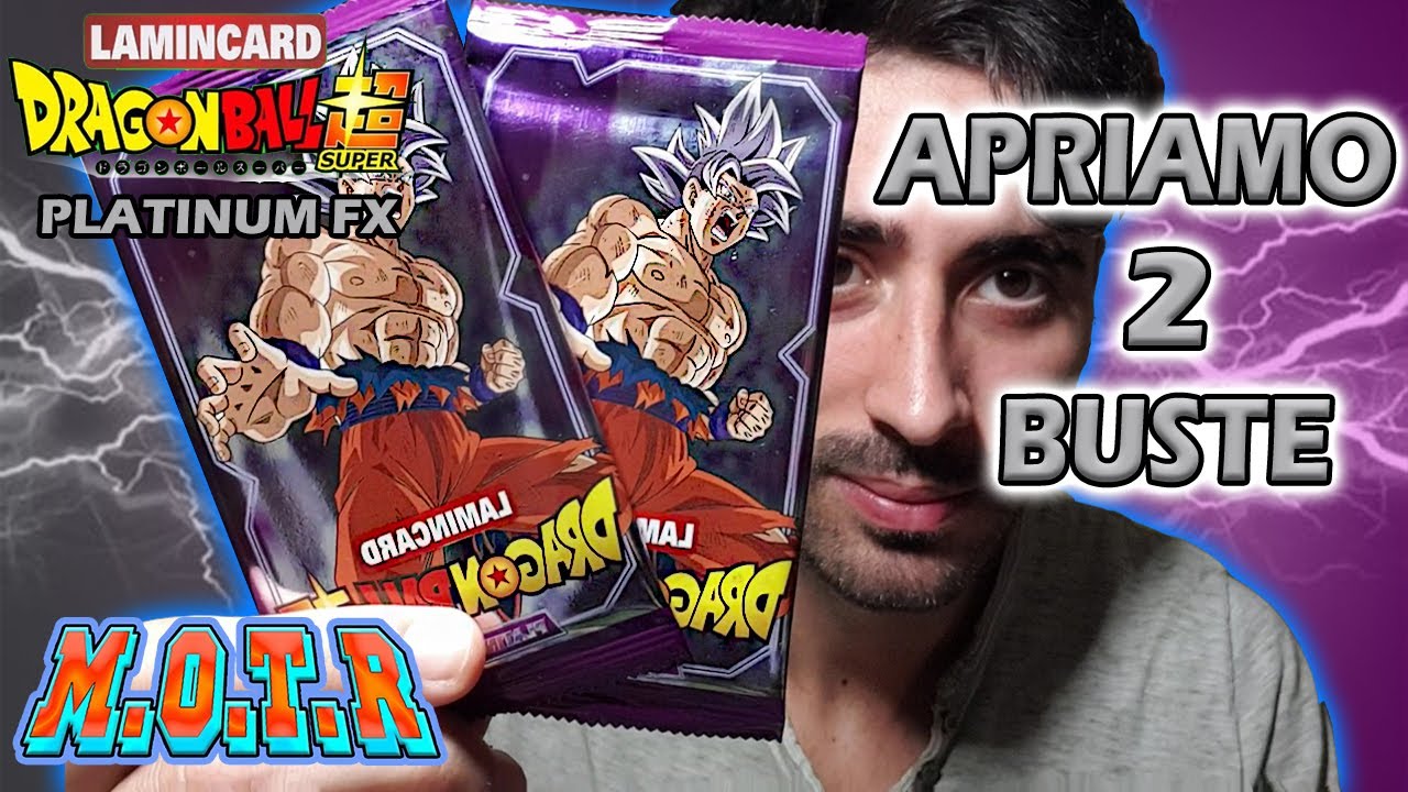 NUOVE LAMINCARDS ! Dragonball Super Platinum FX- Apriamo Due Pacchetti di Prova