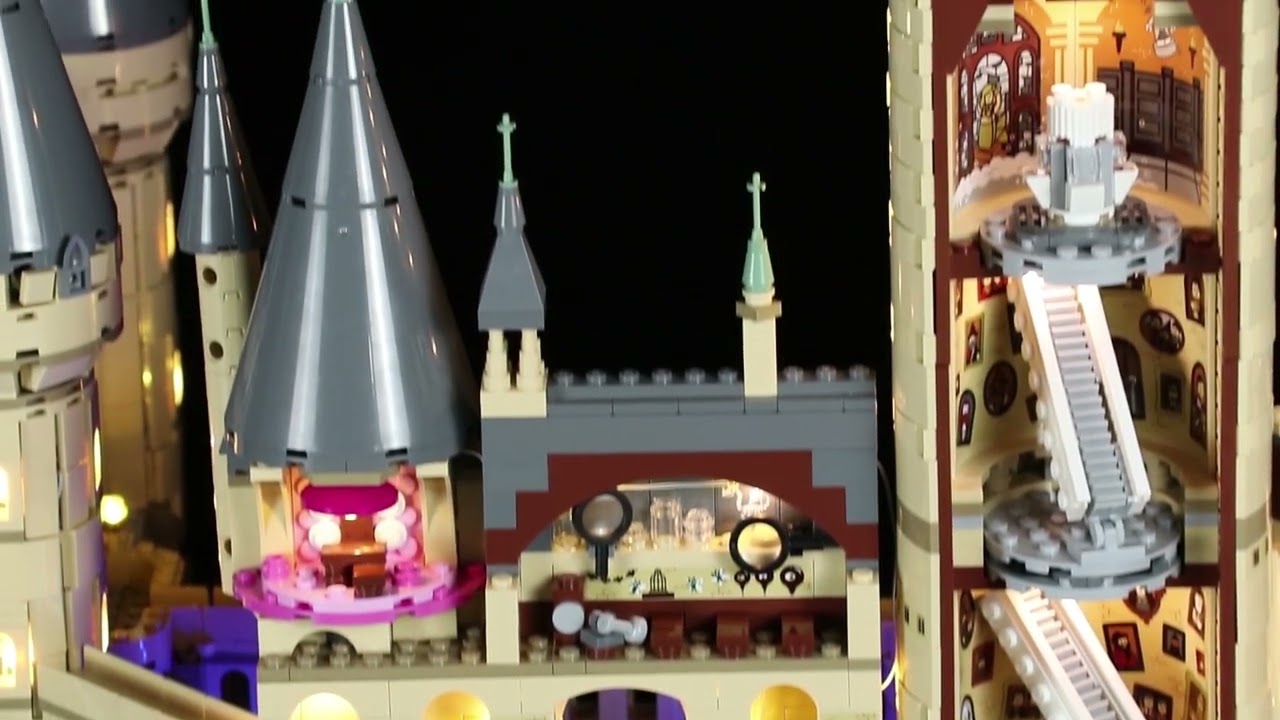 Led light kit for Harry Potter Hogwarts Castle 71043 Castle Model Building Kit