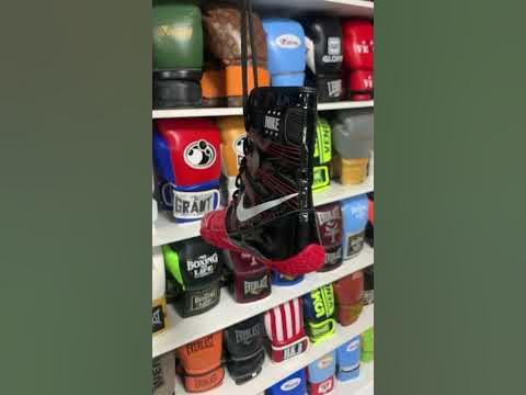 Боксерки высокие Найк Хайперко Black/Red размеры 41/42/43/44/45/46 ...