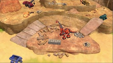 Dinotrux : Trux It Up ! | iOS / Android - HD Gameplay - Digger, Trucks and Excavator for Children