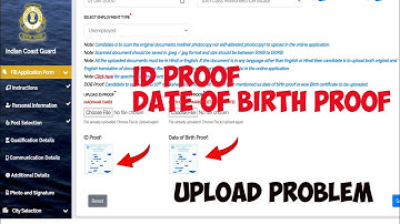 Indian Coast guard Id Card Kaise upload Kare | Indian Coast guard Marksheet kaise Upload Kare |