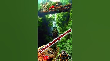 Abandoned Ship in the Mystery Forest #shorts #wow #wildlife @AIKreatif82