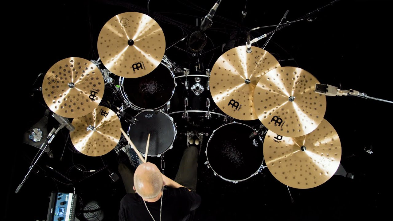 Meinl Cymbals - Pure Alloy Extra Hammered - Jerry Roe Demo No. 3 - YouTube