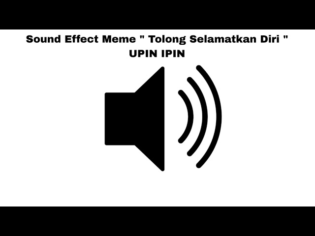 Sound Effect Meme Mobile Legends | Suara Upin Ipin Tolong Selamatkan Diri | Upin Ipin Sound Meme class=