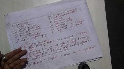 LSE06 ....important topics