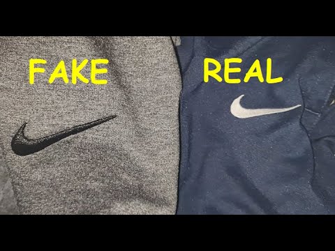 How to spot a fake Nike Tech Fleece Joggers | Real vs Fake | Mens Tracksuit  - YouTube