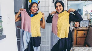 Recreating Sallys Dress with my Mom!