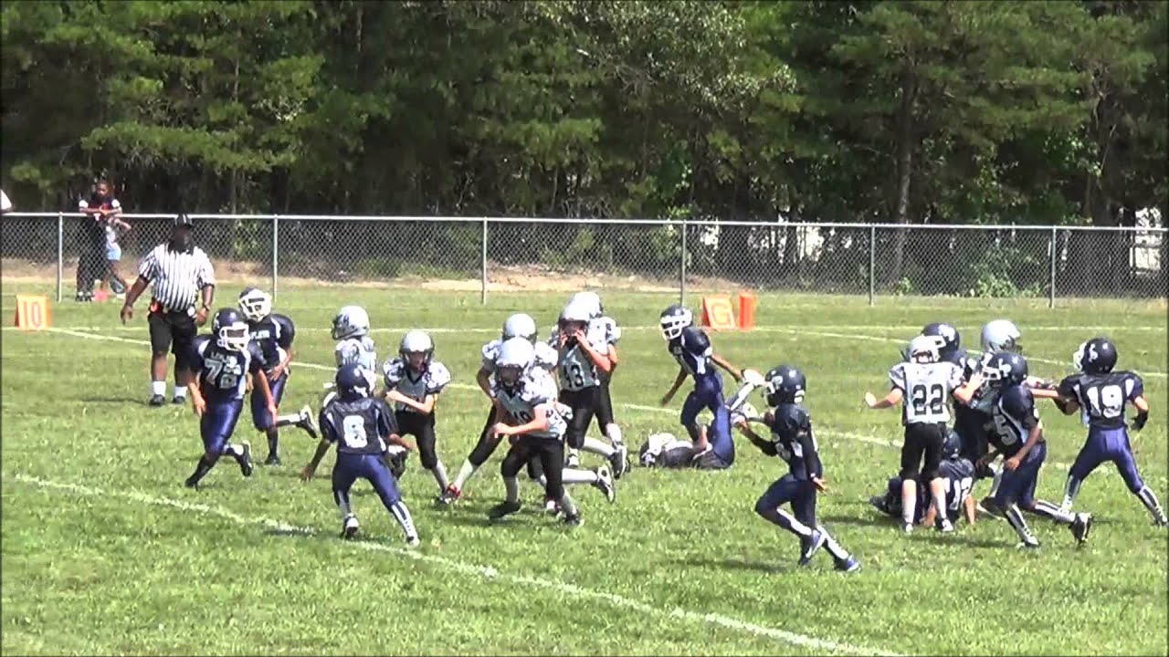 2013 Hughesville Hurricanes Football 810 1st Game Part 2 YouTube