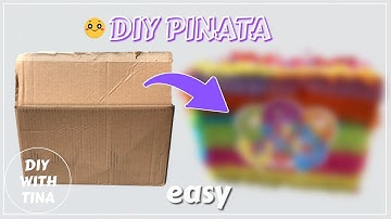 📦 How to make the easiest piñata