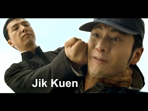 3 урок #wingchun удар рукой - Jik Kuen (удар стрелой из кулака) #ipman