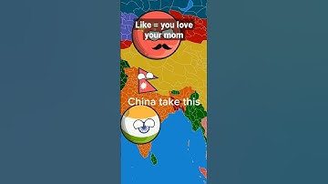 Countries in a Nutshell [ World Provinces ] #shorts #viralshorts #india #china #countryballs