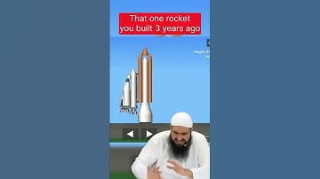 That one rocket you built years ago: