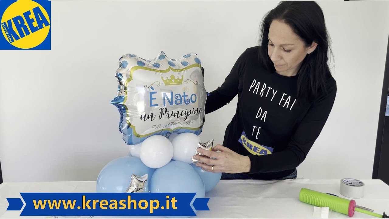 Palloncini per nascita e baby shower bimbo It's a Boy - Festa e Regali