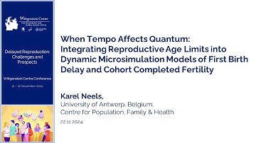 When Tempo Affects Quantum: Integrating Reproductive Age Limits into Dynamic Microsimulation Models